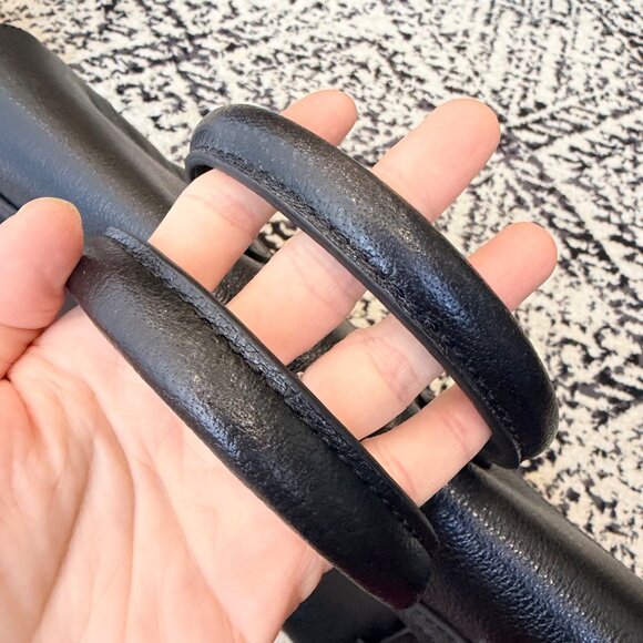 Mac Douglas Pyla Buni Black Leather Bag – Large Handbag Tote - Picture 12 of 15